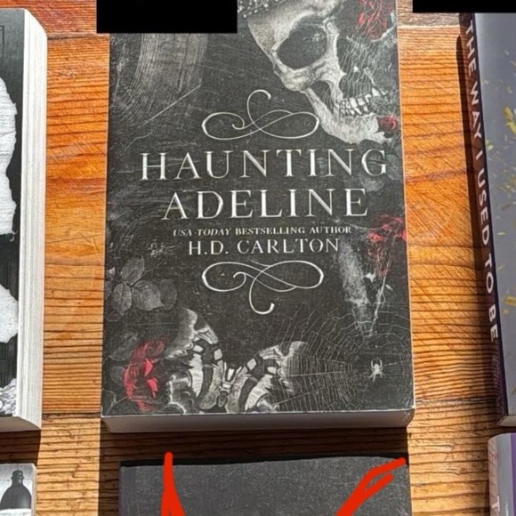 Other - Haunting Adeline Book by H.D. Carlton - Black and Red Cover